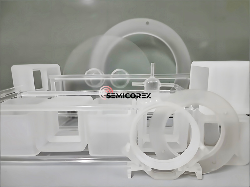 Hva er belastningen av kvartsglassdeler