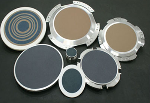 Porøs aluminiumoksydvakuumchuck