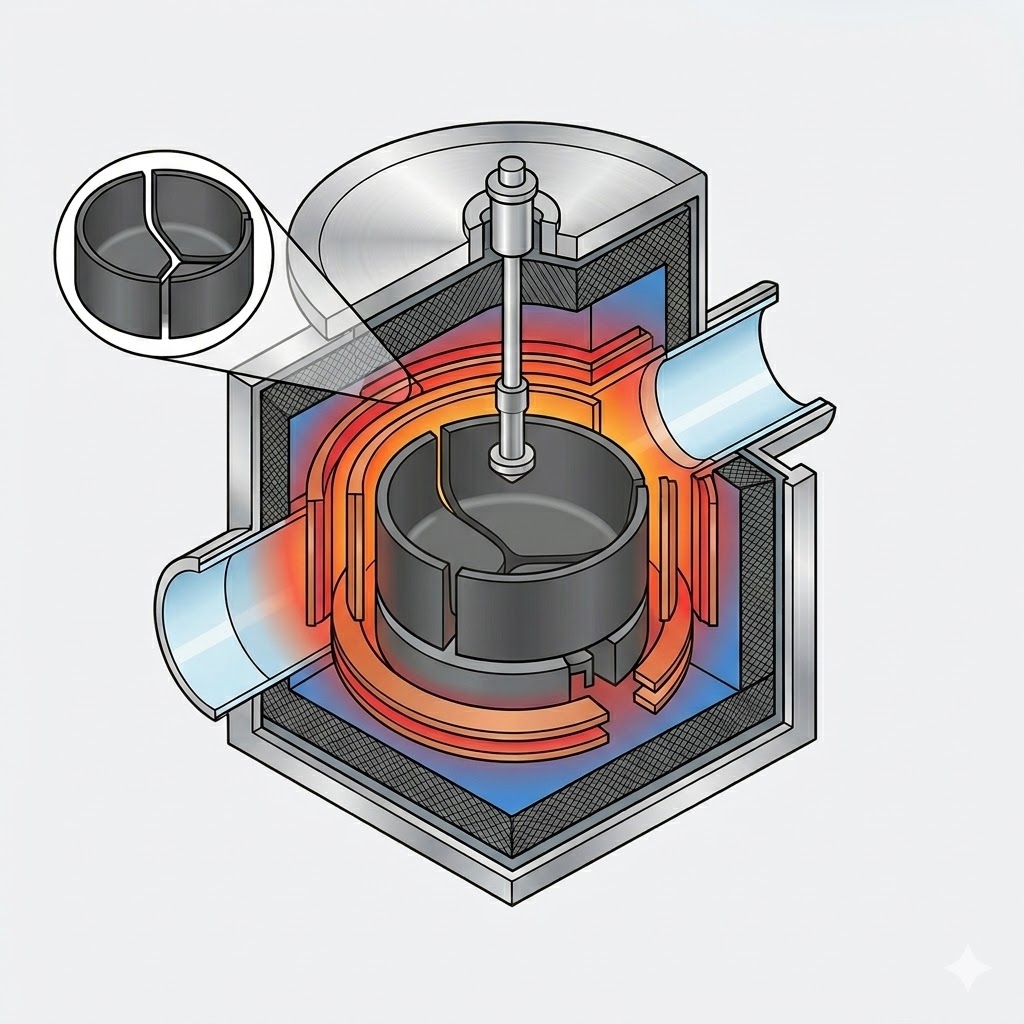 Karbonbasert termisk feltsystem
