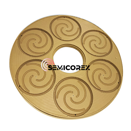 CVD TaC belagt Susceptor