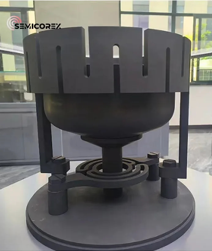 cylindrical graphite heaters