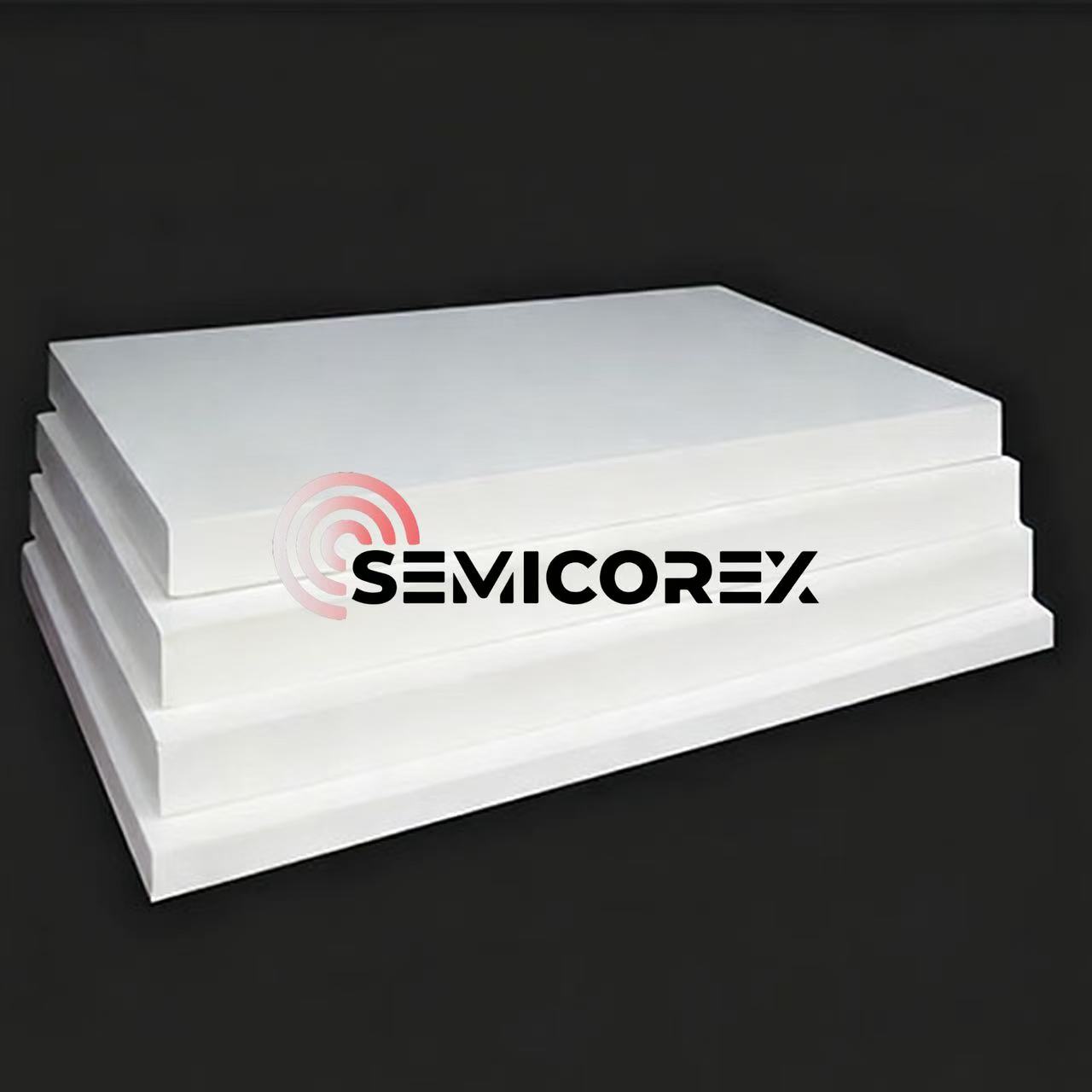 Polykrystallinsk aluminiumoksydfiberplate