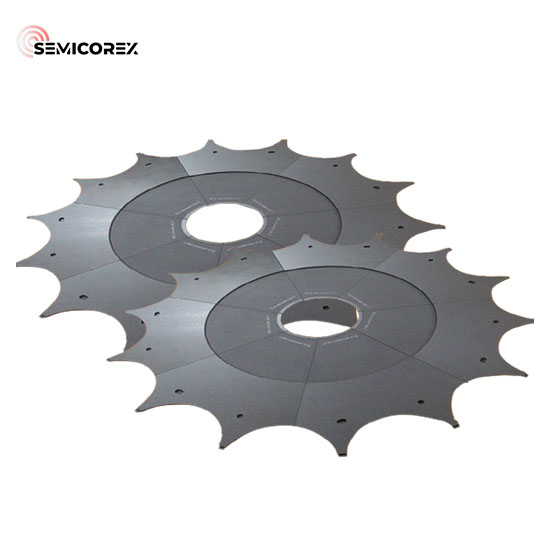 SiC Coated Graphite Base Susceptorer for MOCVD